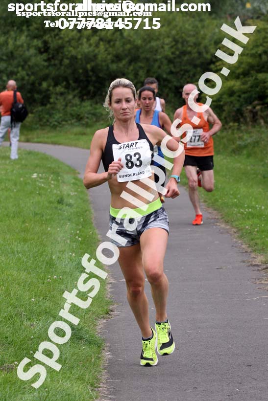 Womens Sunderland 5k Road Race (Northern and North Eastern Champs). Photo: David T. Hewitson/Sports for All Pics